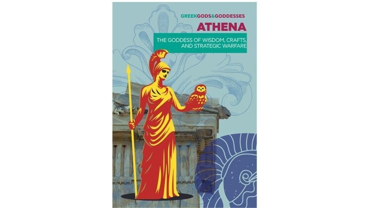  Καρτ Ποστάλ - Post Card Πεδίο Gods Athena (12 Τεμάχια)