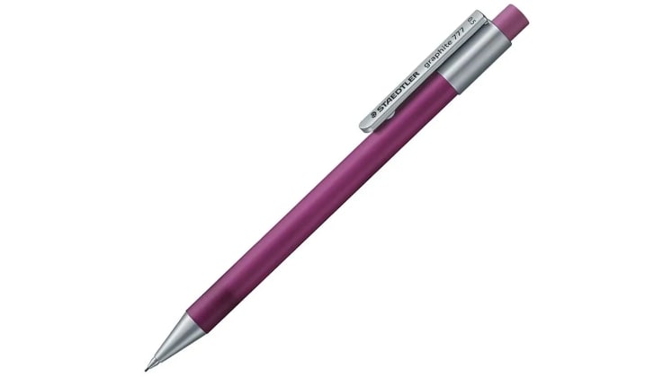 Μηχανικό Μολύβι Staedtler Graphite 777 Με Γόμα 0.5 Μπορντώ