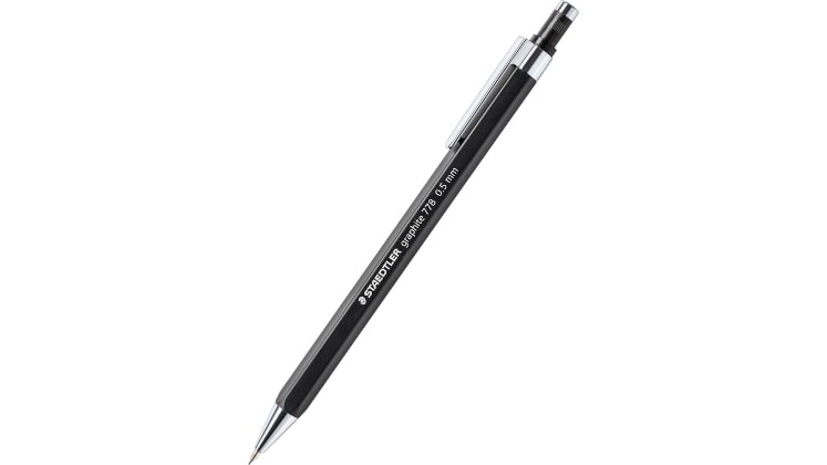 Μηχανικό Μολύβι Staedtler Graphite 778 Με Γόμα 0.5 Μαύρο
