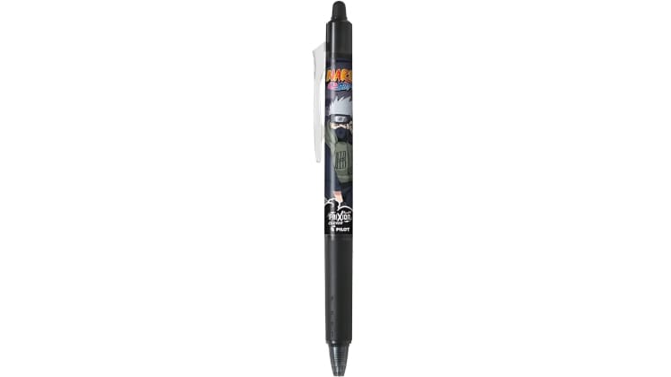 Στυλό Gel Pilot Frixion Clicker Naruto 0.7 mm Μαύρο (1 Τεμάχιo)