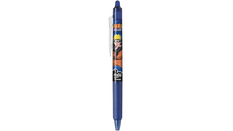 Στυλό Gel Pilot Frixion Clicker Naruto 0.7 mm Μπλε (1 Τεμάχιo)