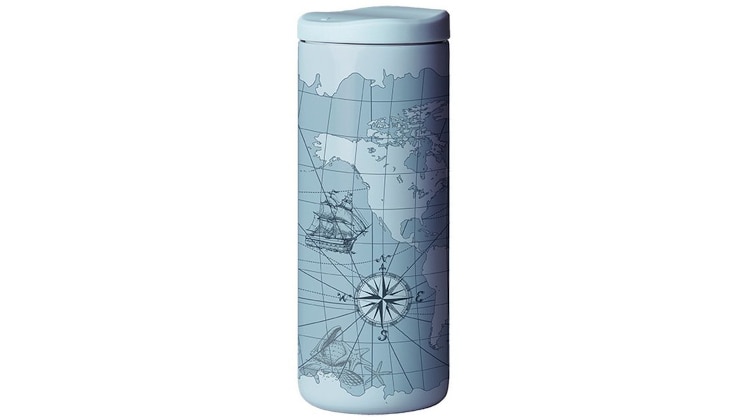 Μπουκάλι Θερμός Chic Mic SlideCup Antique Map 350ml
