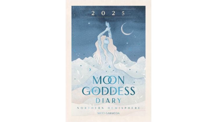 Ημερολόγιο Moon Goddess Diary - Northern Hemisphere Seasonal Planner 2025