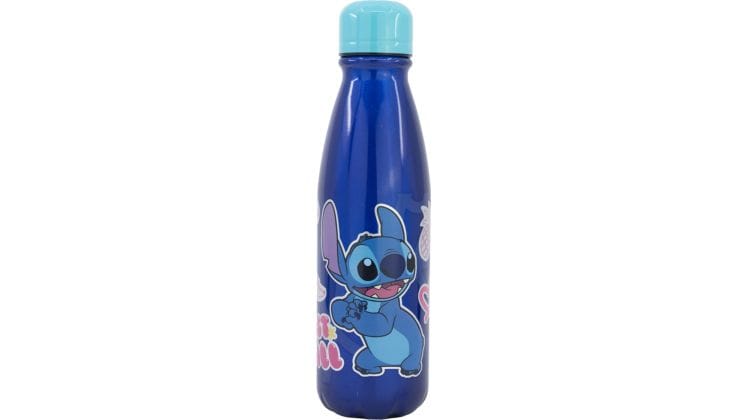 Μπουκάλι Gim Αλουμινίου Stitch Palms 600 ml Μπλε