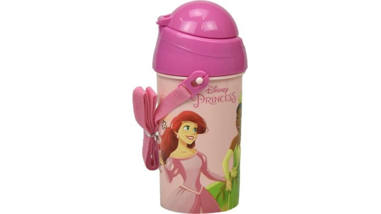 Παγούρι Gim Πλαστικό Fd Princess Summer Fun 500 ml Ροζ