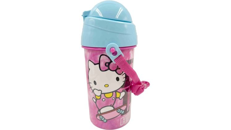 Παγούρι Gim Πλαστικό Fd Hello Kitty 500 ml Ροζ