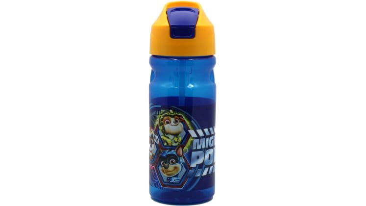 Παγούρι Gim Flip Paw Patrol με Καλαμάκι 500 ml Μπλε