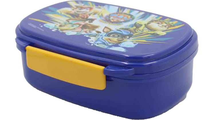 Σετ Φαγητοδοχείο Gim Με Κουτάλι & Πιρούνι Paw Patrol Μπλε