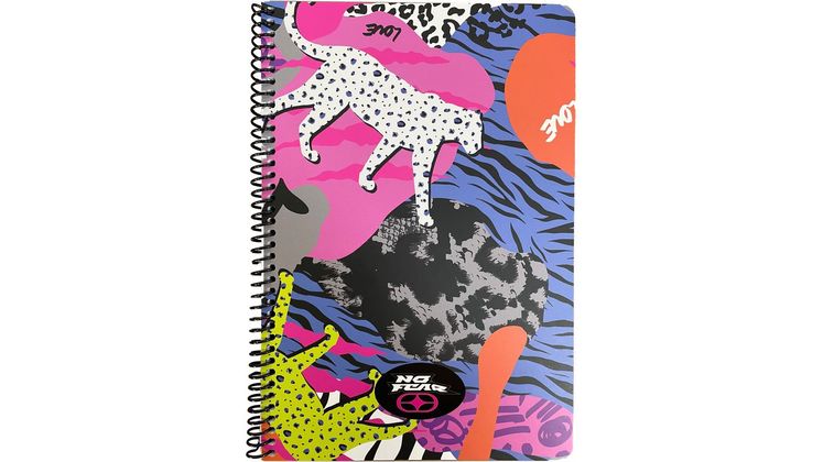 Τετράδιο Σπιράλ No Fear 2 Θεμάτων Africa Pin (1 Τεμάχιο)