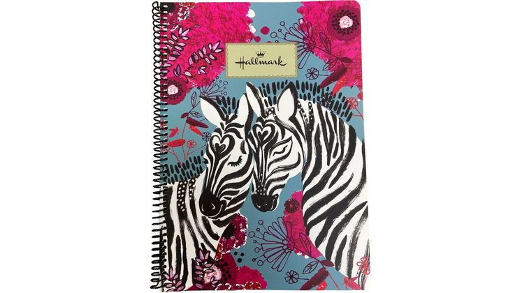 Τετράδιο Σπιράλ Hallmark Α4 2 Θεμάτων Dots Love Zebra (1 Τεμάχιο)