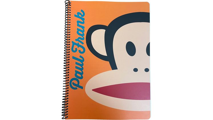 Τετράδιο Σπιράλ Paul Frank Α4 2 Θεμάτων Boy Party (1 Τεμάχιο)