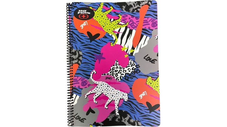 Τετράδιο Σπιράλ No Fear Α4 2 Θεμάτων Africa Orange (1 Τεμάχιο)