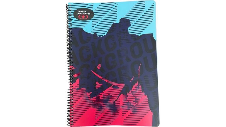 Τετράδιο Σπιράλ No Fear Α4 2 Θεμάτων Background Just Now (1 Τεμάχιο)