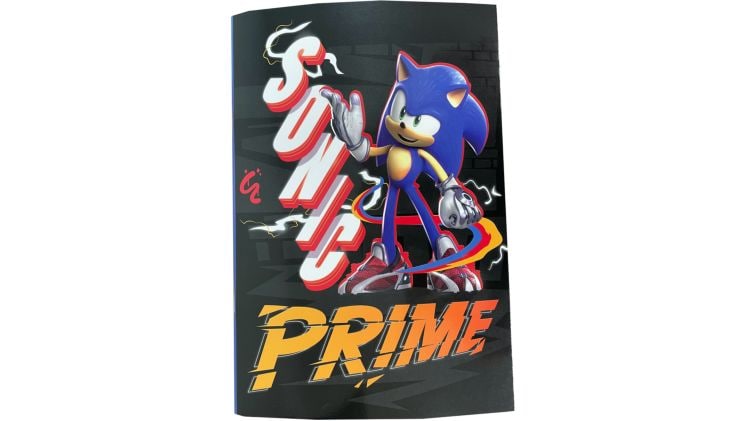 Τετράδιο Καρφίτσα Gim Sonic Prime
