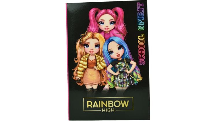 Τετράδιο Καρφίτσα Gim Rainbow High