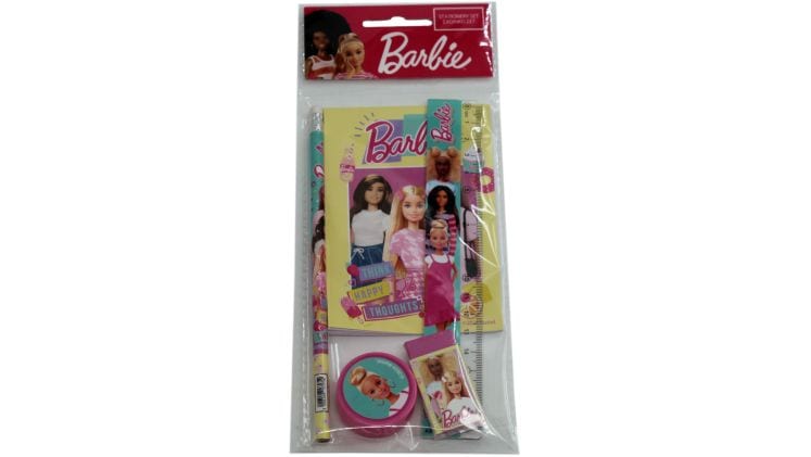 Σχολικό Σετ & Μπλοκάκι Σημειώσεων Gim Barbie