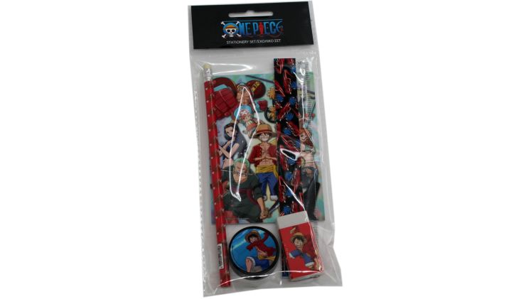 Σχολικό Σετ & Μπλοκάκι Σημειώσεων Gim One Piece