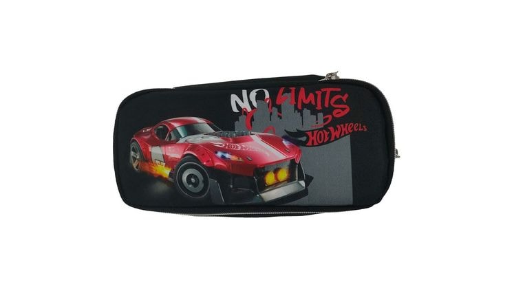 Κασετίνα Οβάλ Gim Hot Wheels Retro
