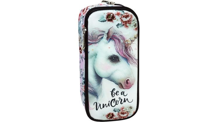 Κασετίνα Οβάλ Back Me Up Magic Unicorn