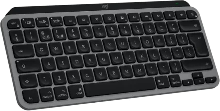 Logitech MX KEYS S Mini For Mac Ασύρματο Bluetooth Πληκτρολόγιο Space Gray (US)