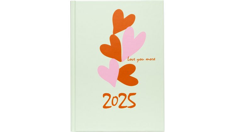 Ημερολόγιο Ημερήσιο Coolbee Hearts Bouquet 14.5x20.5cm