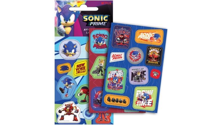 Αυτοκόλλητα Gim Laser Sonic Prime
