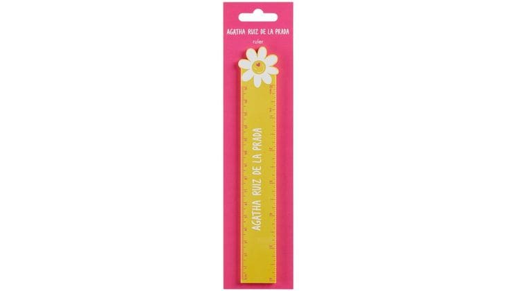 Χάρακας Miquelrius Ξύλινος Flower App 15 cm