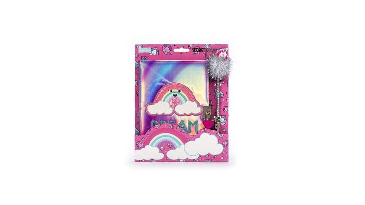 Σημειωματάριο TCD Made For Kids με Λουκέτo & Στυλό Pom Pom Dream