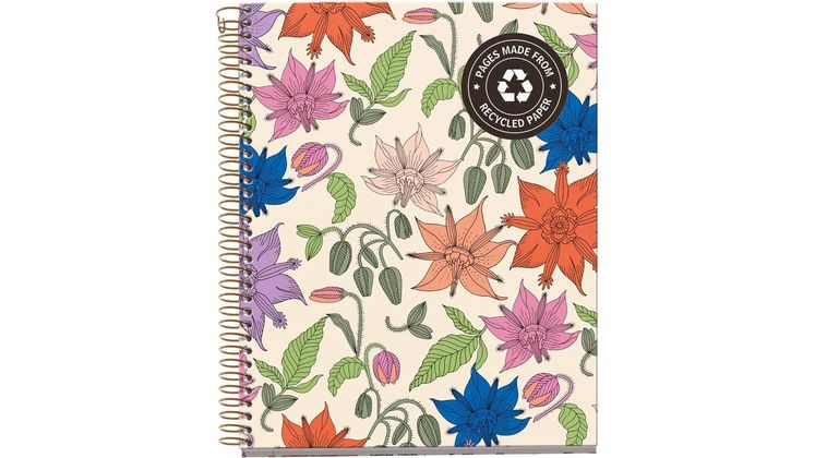 Τετράδιο Σπιράλ Miquelrius A5 120Φ Vintage Lily