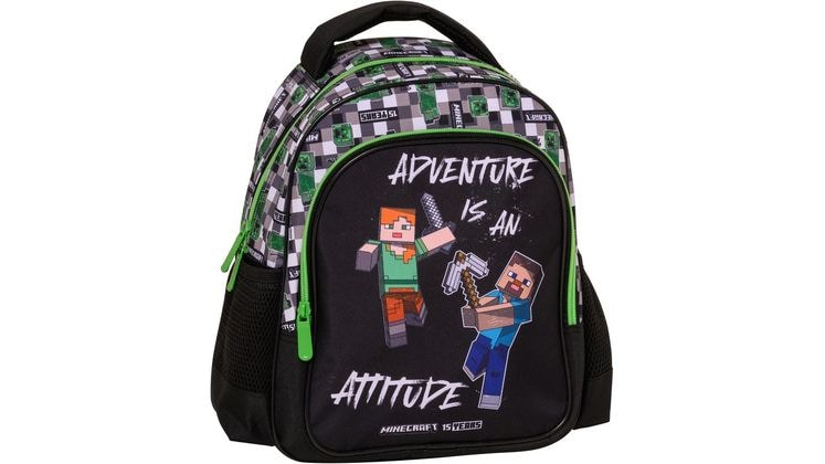 Τσάντα Πλάτης Graffiti Green Minercaft