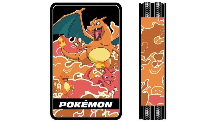 Κασετίνα Παραλληλόγραμμη Γεμάτη Graffiti Charmander Pokemon