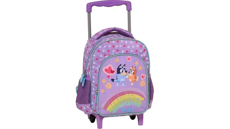 Τσάντα Τρόλεϋ Νηπιαγωγείου Graffiti Lila Bluey