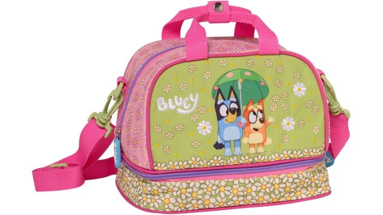 Τσαντάκι Φαγητού Graffiti Προνηπιακό Ισοθερμικό Green Bluey