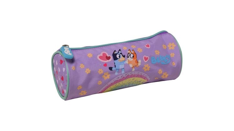 Κασετίνα Βαρελάκι Graffiti Lila Bluey