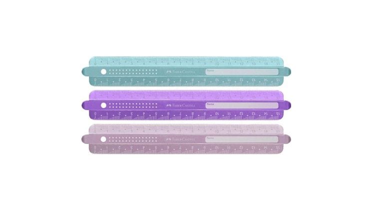 Χάρακας Faber-Castell Sparkle Άθραυστος 15 cm (1 Τεμάχιο)