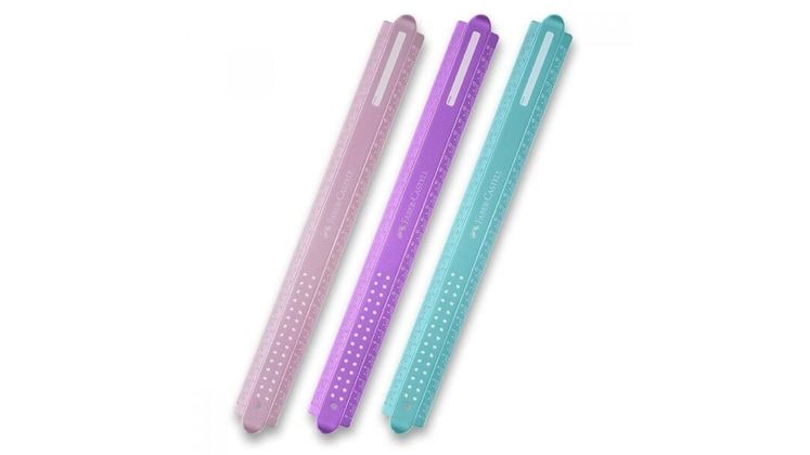 Χάρακας Faber-Castell Sparkle Breakresistant 30 cm (1 Τεμάχιο)