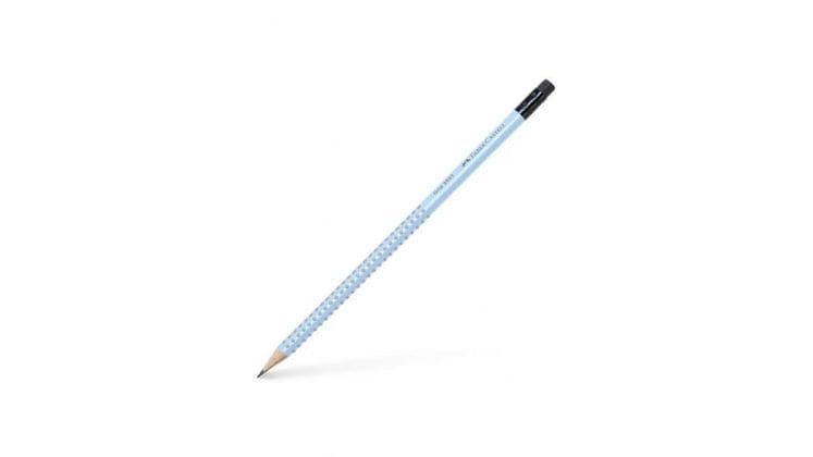 Μολύβι Faber-Castell με Γόμα Grip HB Σιέλ
