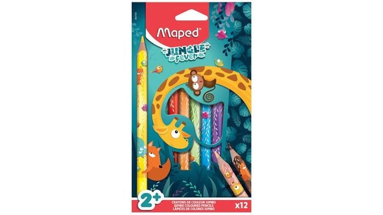 Ξυλομπογιές Maped Maxi Jungle Fever