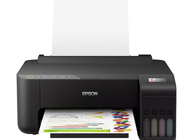 EPSON EcoTank L1270 Έχρωμος Εκτυπωτής Inkjet Α4 με δοχεία μελανιού, WiFi, Ethernet