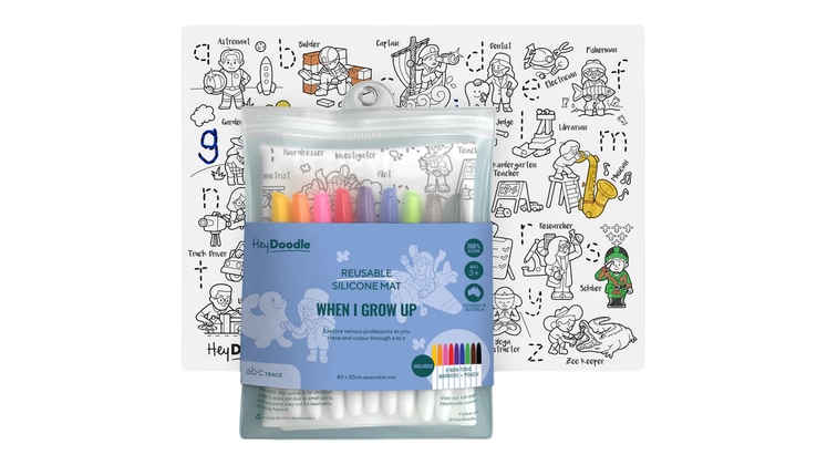 Χαλάκι Ζωγραφικής Hey Doodle When I Grow Up Large