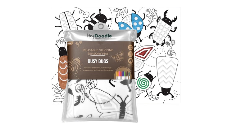 Χαλάκι Ζωγραφικής Hey Doodle Busy Bugs Large