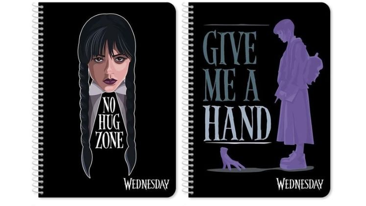 Τετράδιο Σπιράλ Διακάκης A4 Wednesday 2 Θεμάτων 60 Φύλλων