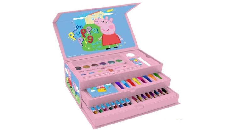 Βαλιτσάκι Ζωγραφικής Διακάκης Peppa Pig