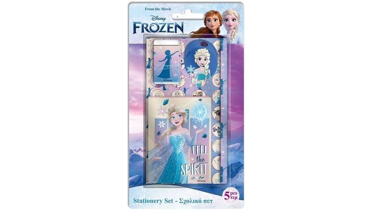 Σετ Γραφής Διακάκης Frozen (5 Τεμάχια)