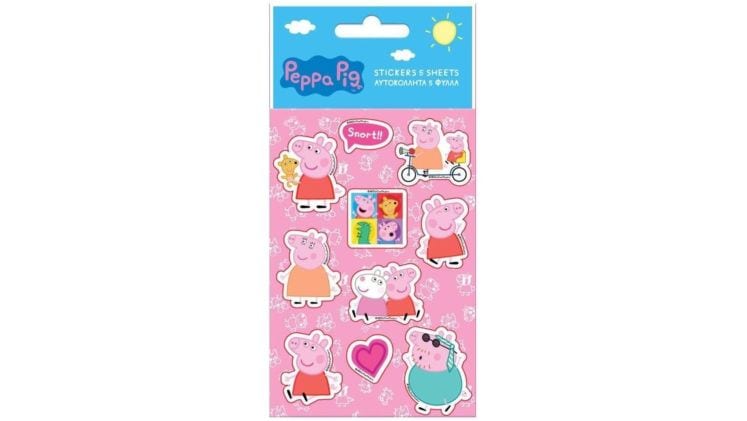 Αυτοκόλλητα Διακάκης Peppa Pig