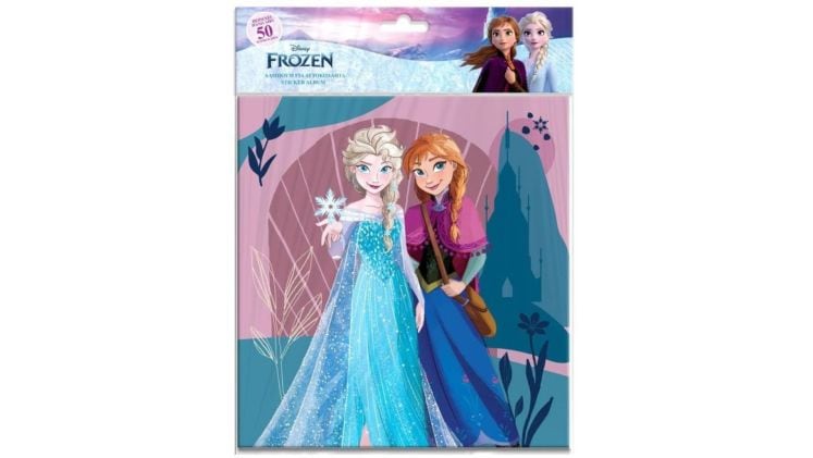 Άλμπουμ Αυτοκόλλητων Διακάκης Frozen 2 Με Αυτοκόλλητα 12 Φύλλων