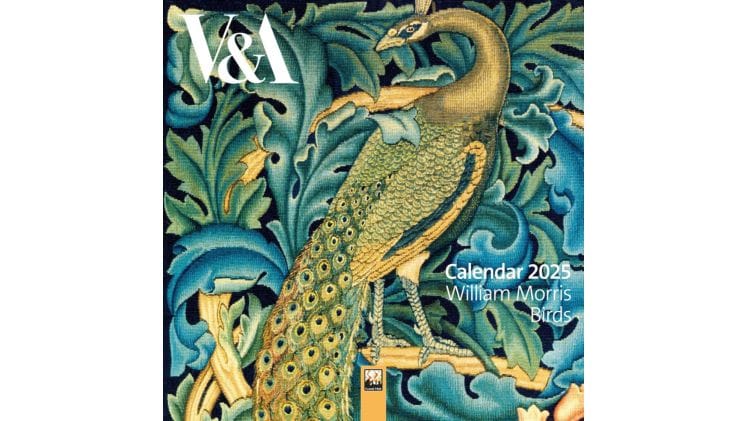 Ημερολόγιο Τοίχου V&A: William Morris Birds Mini Art Calendar 2025