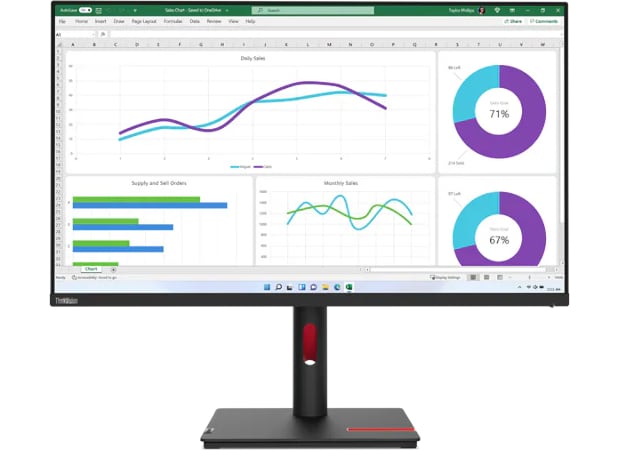 LENOVO ThinkVision T32H-30 31.5" QHD IPS Flat 60Hz 6ms