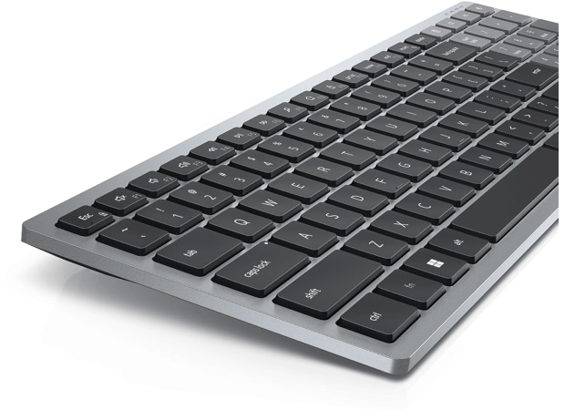 Dell KB740 Ασύρματο Bluetooth Πληκτρολόγιο Γκρι (US)