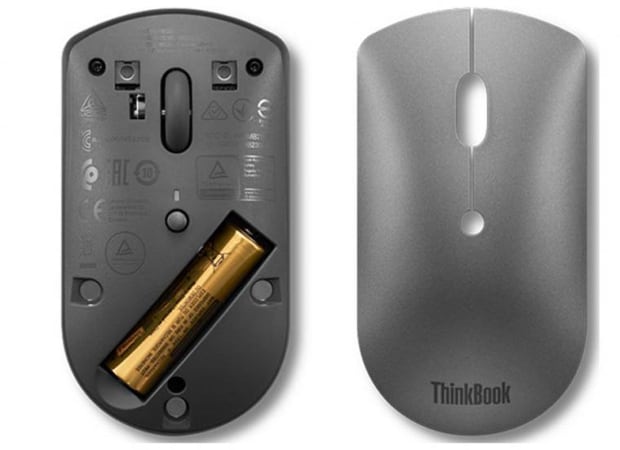 Lenovo ThinkBook Ασύρματο Ποντίκι Bluetooth Silent  - Iron Grey